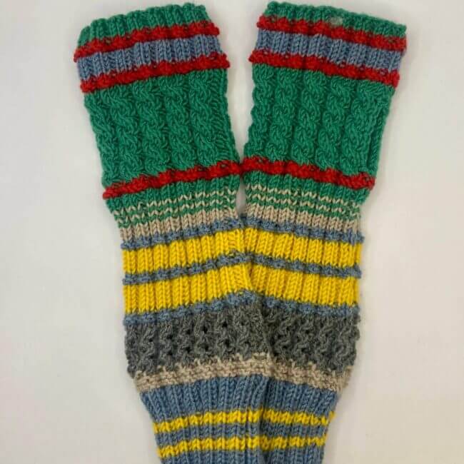 Handstulpen Grüne Eleganz