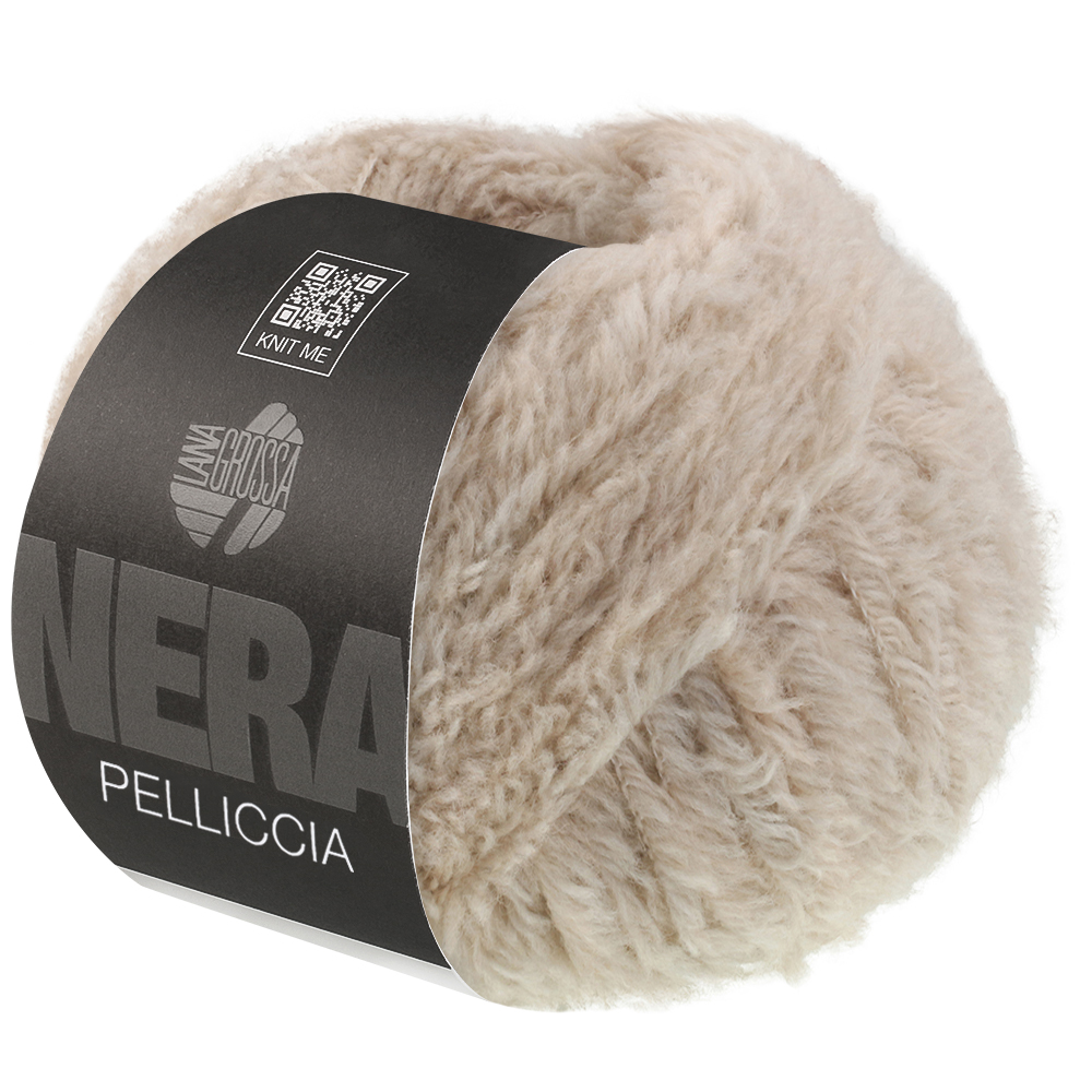 Lana Grossa PELLICCIA (Nera)